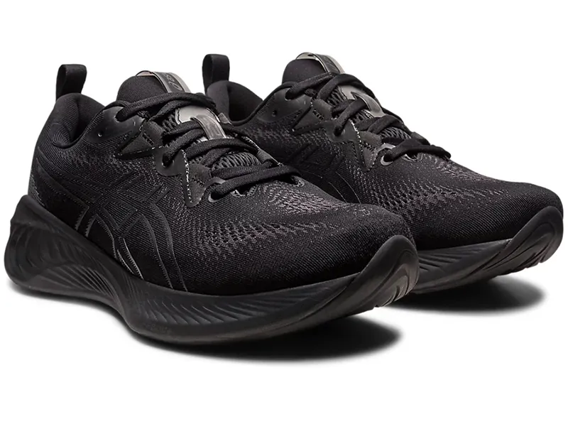 Asics Men's GEL-Cumulus 25 Running Shoes Black/Gunmetal-2